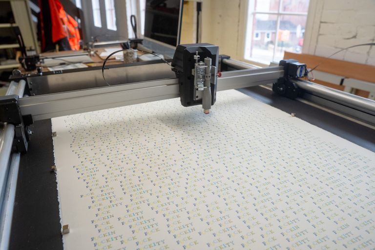 Artwork from project Rubber Stamping Machine